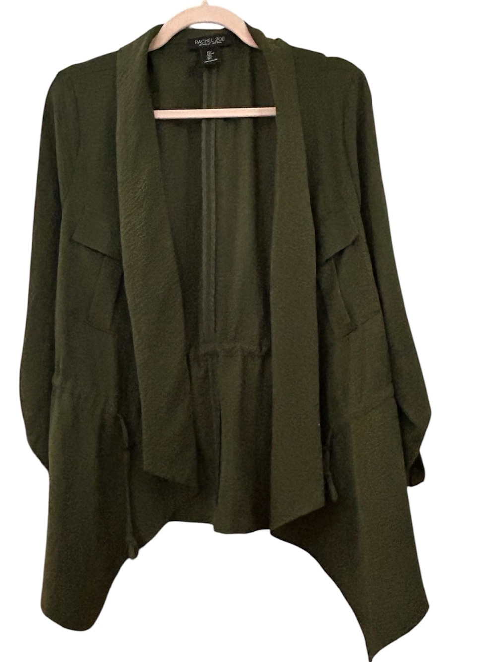 Like New Deep Olive Lightweight Top/Jacket, Large